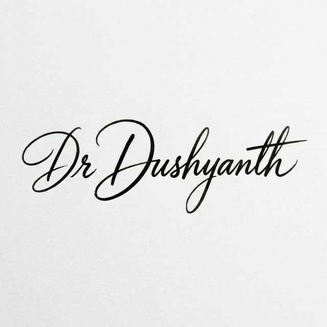 Dr. Dushyanth Signature