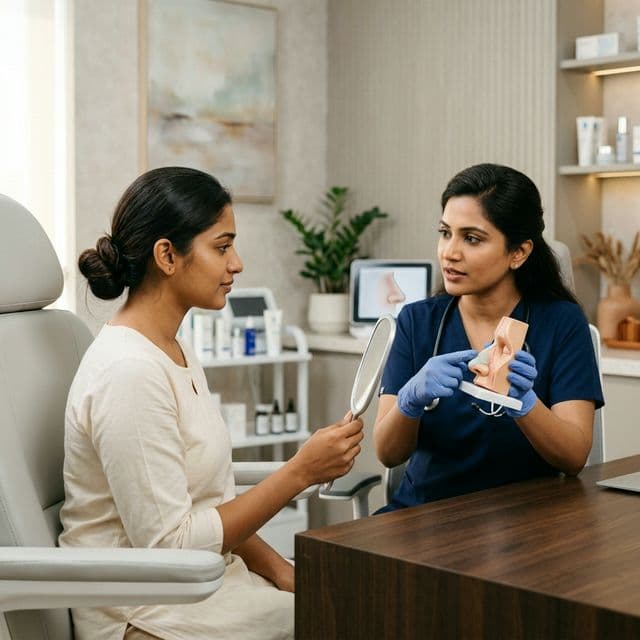 Non-Surgical Rhinoplasty (Nose Job) consultation in Hyderabad